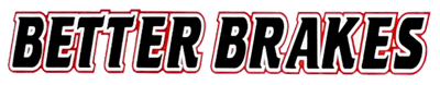 Better Brakes text on pink background